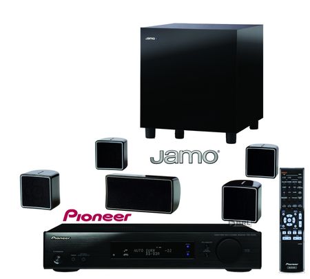 Pioneer VSX-S300 med Jamo A102 Svart i gruppen Paketlösningar / Paket för hemmet / Hemmabio & Hemmabiopaket hos BRL (135VSXS300PKT)
