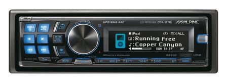 Alpine CDA-117Ri i gruppen Ljud och bild i bil / Bilstereo / Bilstereo enkeldin hos brl.se (140CDA117RI)