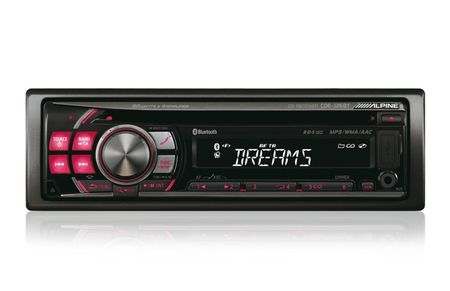 Alpine CDE-126BT i gruppen Ljud och bild i bil / Bilstereo / Bilstereo enkeldin hos brl.se (140CDE126BT)