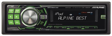 Alpine CDE-9880R i gruppen Ljud och bild i bil / Bilstereo / Bilstereo enkeldin hos brl.se (140CDE9880R)