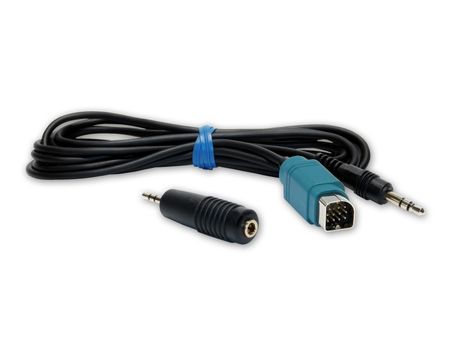 Alpine KCE-237B AUX-in adapter i gruppen Ljud och bild i bil / Bilstereo / Tillbeh�r / Usb/BT/Aux/IPhone hos brl.se (140KCE237B)