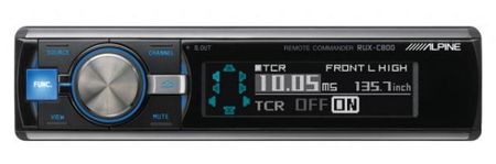 Alpine RUX-C800, display/manöverpanel i gruppen Ljud och bild i bil / Ljudprocessorer hos brl.se (140RUXC800)