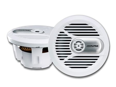 Alpine SPR-M700W, vit i gruppen Billjud / Marint ljud / Marinhögtalare hos BRL (140SPRM700W)