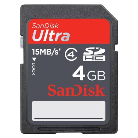 SanDisk SDHC Ultra 4GB i gruppen Bild och ljud hemma / Tillbeh�r hos brl.se (17655432)