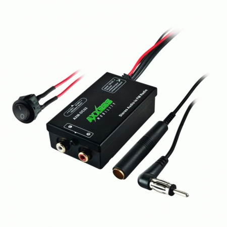 Universal AUX-Adapter via antennanslutning i gruppen Billjud / Smartphone i bil / AUX & USB i bilen hos BRL Electronics (706AXMDC02)