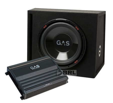 GAS Alpha 1x12 tums baspaket i gruppen Ljud och bild i bil / Bilbasar / Baspaket hos brl.se (900BASPKT11r)