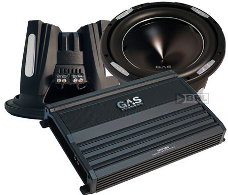 GAS Silver 2x12' baspaket i gruppen Ljud och bild i bil / Bilbasar / Baspaket hos brl.se (900GS1222PKT1r)