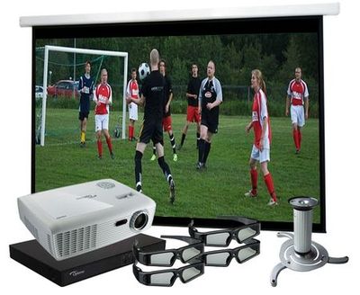 Optoma HD67N 3D-paket med 4 par glasögon