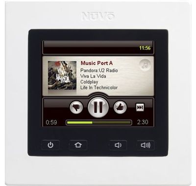 Nuvo NV-CTP36, Styrpanel med färgskärm