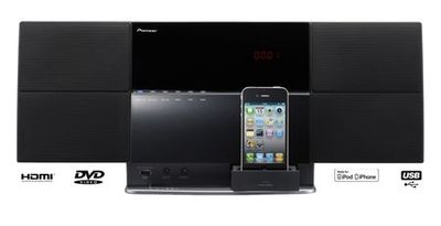Kompakt CD- och DVD-mikrosystem f�r iPod