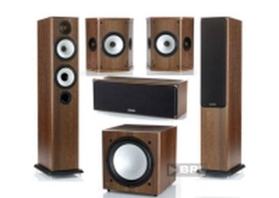Monitor Audio BX5 Hembiopaket i Valnöt