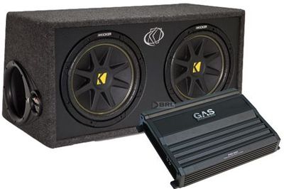 Kicker Comp 2x12' & GAS PRO