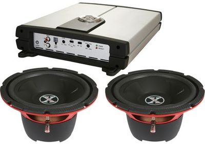DLS baspaket 2x X-WB10 och X-A10 monoblock