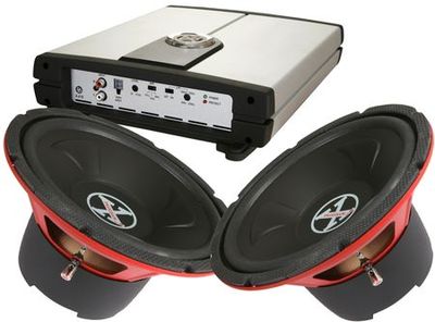 DLS baspaket 2x X-WB12 och X-A10 monoblock