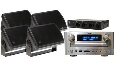 TEAC CR-H238i Silver & Veres Audio 55BITpaket 
