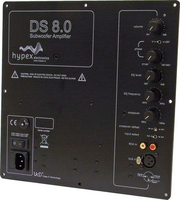 Hypex DS8.0 klass-D basförstärkare 800W