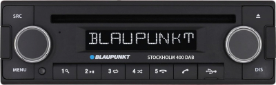Blaupunkt Stockholm 400 DAB, retro bilstereo med Bluetooth och DAB+
