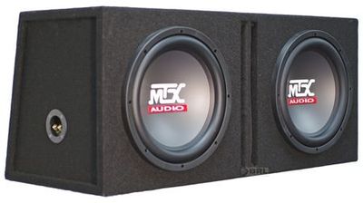 Baspaket med 2x12 tum MTX basar och låda