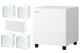 Jamo A102 HCS 6 5.1Svart Jamo A102 HCS 6 5.1Svart