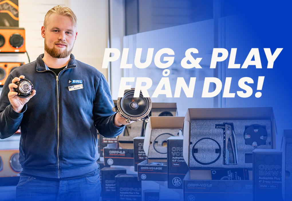 Uppgradera originalljudet med Plug and Play från DLS Cruise