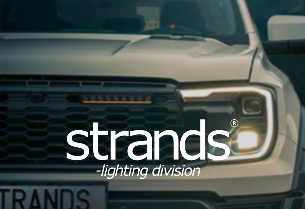 Strands extraljus och LED-ramper