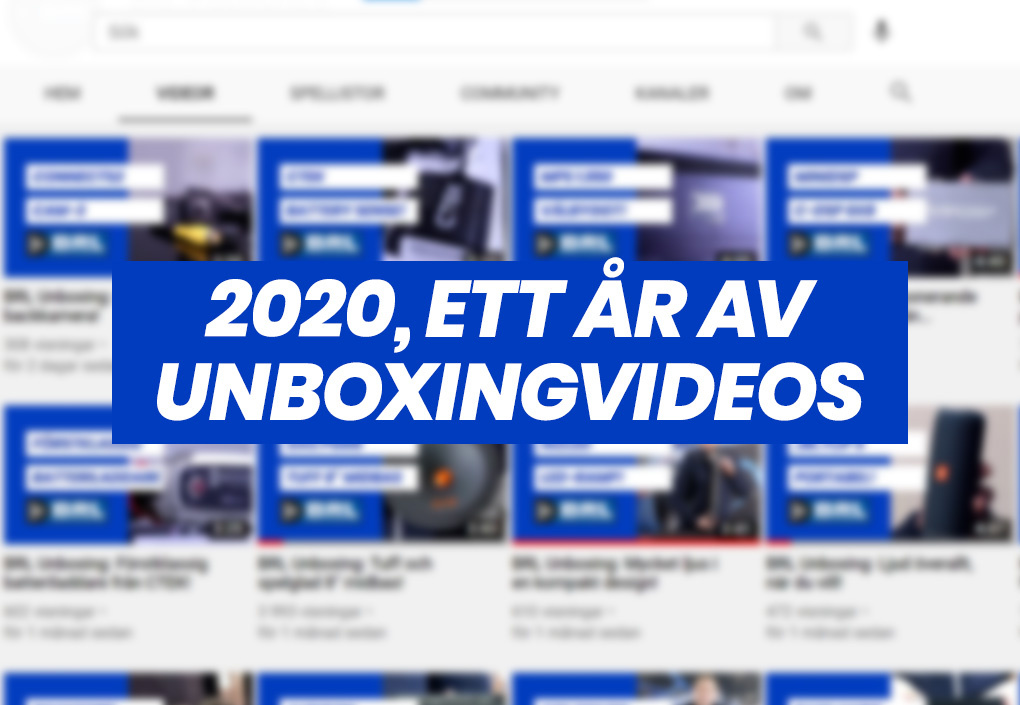 2020 års bästa unboxingvideos