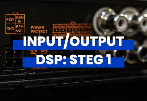Input/Output i DSP: rätt signal till rätt kanal