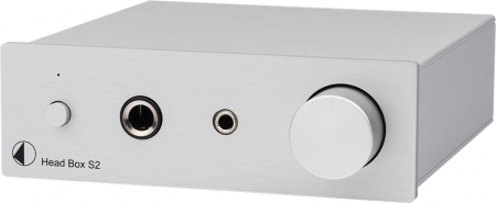 Pro-Ject Head Box S2, silver hörlursförstärkare i gruppen Hemmaljud / Hörlurar / Hörlursförstärkare hos BRL Electronics (10203010018)