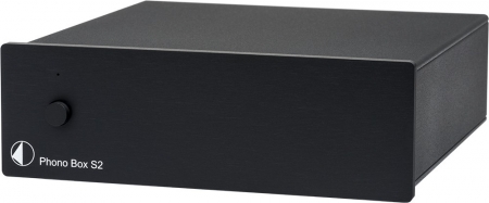 Pro-Ject Phono Box S2, RIAA-steg svart i gruppen Hemmaljud / Tillbehör / Skivspelartillbehör hos BRL Electronics (10203010029)