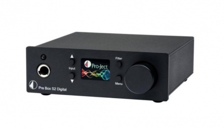 Pro-Ject Pre Box S2 Digital, svart i gruppen Hemmaljud / Förstärkare / Stereoförsteg hos BRL Electronics (10203010039)