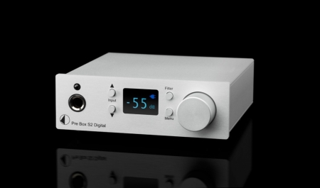 Pro-Ject Pre Box S2 Digital, silver i gruppen Hemmaljud / Förstärkare / Stereoförsteg hos BRL Electronics (10203010040)