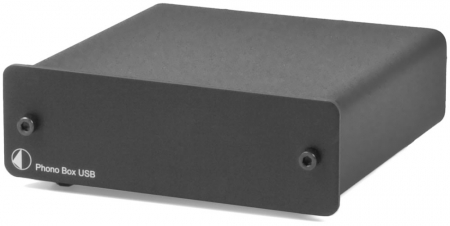 Pro-Ject Phono Box USB, svart i gruppen Hemmaljud / Tillbehör / Skivspelartillbehör hos BRL Electronics (10203010188)