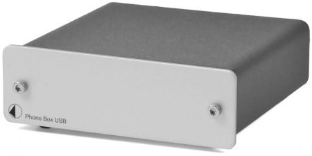 Pro-Ject Phono Box USB, silver i gruppen Hemmaljud / Tillbehör / Skivspelartillbehör hos BRL Electronics (10203010189)