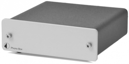 Pro-Ject Phono Box Silver i gruppen Hemmaljud / Tillbehör / Skivspelartillbehör hos BRL Electronics (10203010193)