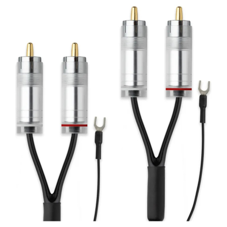 Pro-Ject Connect It Phono S RCA skivspelarkabel med jordledare, 1.23 meter i gruppen Hemmaljud / Kablar / Analog kabel hos BRL (102060404)