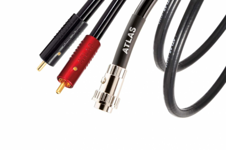 Atlas Hyper dd 5-pin DIN - Achromatic RCA for skivspelare i gruppen Hemmaljud / Kablar / Analog kabel hos BRL Electronics (104HYDINACVr)