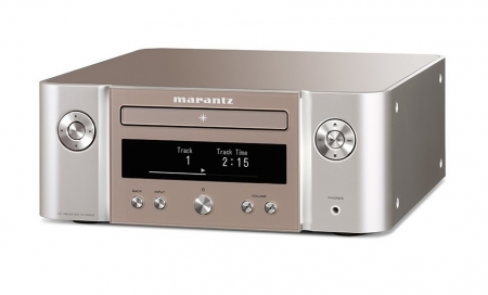 Marantz MCR-612 nätverksreceiver med CD & radio, silver/guld i gruppen Hemmaljud / Förstärkare / Stereoförstärkare hos BRL Electronics (111MCR612SG)