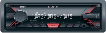 Sony DSX-A300DAB i gruppen Billjud / Bilstereo / Enkeldin hos BRL Electronics (120DSXA300DAB)