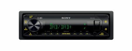 Sony DSX-B41D, bilstereo med Bluetooth, DAB+ och 3 par lågnivå i gruppen Billjud / Bilstereo / Enkeldin hos BRL Electronics (120DSXB41D)