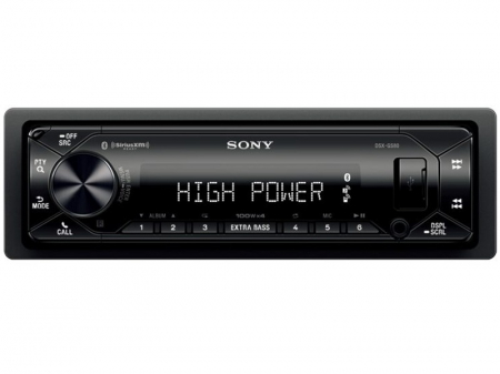 Sony DSX-GS80, bilstereo med Bluetooth och 3 par 5V lågnivåutgångar i gruppen Billjud / Bilstereo / Enkeldin hos BRL Electronics (120DSXGS80)