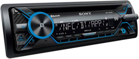 Sony MEX-N4200BT, bilstereo med Bluetooth, CD-spelare och 2 par lågnivå i gruppen Billjud / Bilstereo / Enkeldin hos BRL Electronics (120MEXN4200BT)