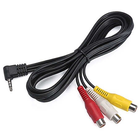 3.5mm till 3 RCA AV-kabel i gruppen Billjud / Smartphone i bil / AUX & USB i bilen hos BRL Electronics (121CAC3AV)