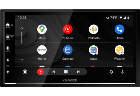 Kenwood DMX7722DABS, bilstereo med trådlös CarPlay & Android Auto,