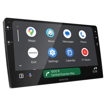 Kenwood DMX80AXS, 9 tum bilstereo med trådlös Android Auto/CarPlay i gruppen Nyheter hos BRL (121DMX80AXS)