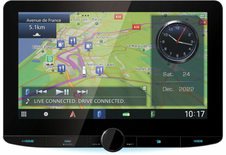 Kenwood DNR-992RVS, bilstereo med navigation, DAB+, Apple CarPlay och mer! returexemplar i gruppen Billjud / Bilstereo / Dubbeldin hos BRL (121DNR992RVSB1)