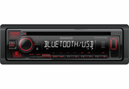 Kenwood KDC-BT440U, bilstereo med Bluetooth, CD, USB/AUX i gruppen Billjud / Bilstereo / Enkeldin hos BRL Electronics (121KDCBT440U)