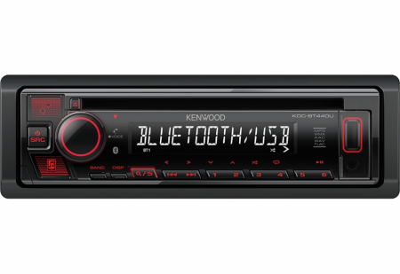 Kenwood KDC-BT440U, bilstereo med Bluetooth, CD, USB/AUX i gruppen Billjud / Bilstereo / Enkeldin hos BRL (121KDCBT440U)