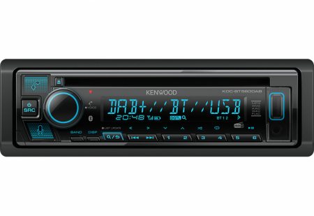 Kenwood KDC-BT560DAB, bilstereo med Bluetooth, CD-spelare & DAB+ i gruppen Billjud / Bilstereo / Enkeldin hos BRL Electronics (121KDCBT560DAB)