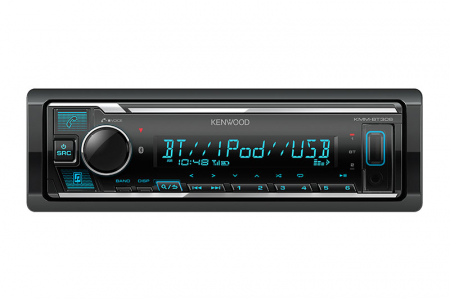 Kenwood KMM-BT309, bilstereo med bluetooth och kort chassi i gruppen Billjud / Bilstereo / Enkeldin hos BRL Electronics (121KMMBT309)