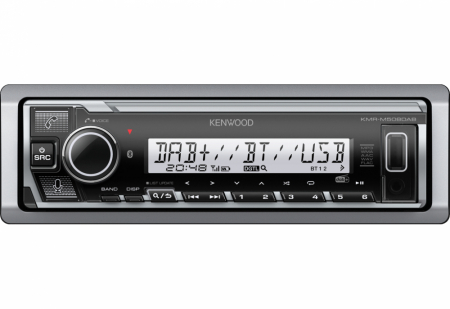 Kenwood KMR-M508DAB, marinstereo med Bluetooth & DAB+ i gruppen Billjud / Marint ljud / Marinstereo hos BRL Electronics (121KMRM508DAB)